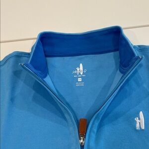 johnnie-O Boys Light Blue Quarter-Zip Sweatshirt